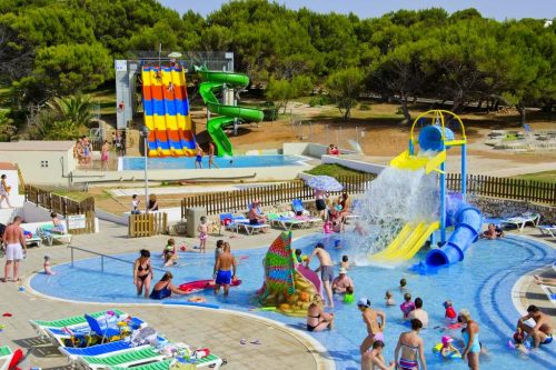 Club Hotel Aguamarina family hotel in Menorca with a water park