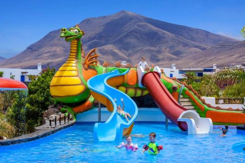 Gran Castillo Tagoro Family & Fun Playa Blanca family hotel in Canary Islands with water slides