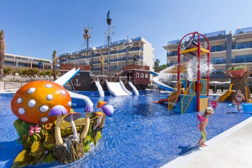 Zafiro Palace Alcudia family resort in Balearic Islands with waterslides