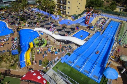 Rosamar Garden Resort for families in Costa Brava with water slides