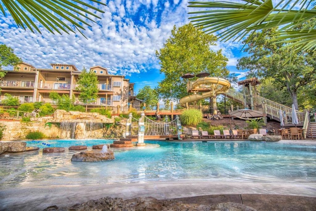 Still Waters Resort with waterslides in the states