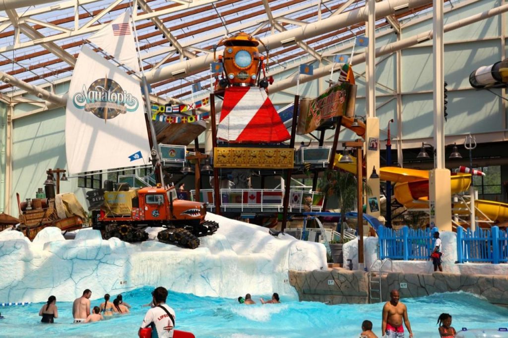 Camelback Resort with indoo water park in the USA